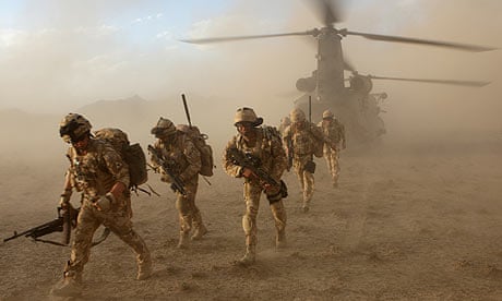 British troops in Afghanistan's Upper Sangin valley
