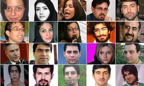 Some of the people killed or arrested since the 12 June presidential election in Iran