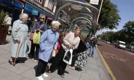 pensioners travel free