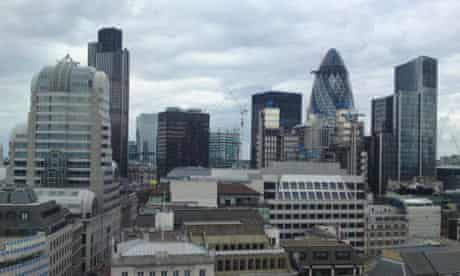 The skyline of the City of London, including Tower 42 and the Swiss Re tower ('gherkin'). Paul Owen