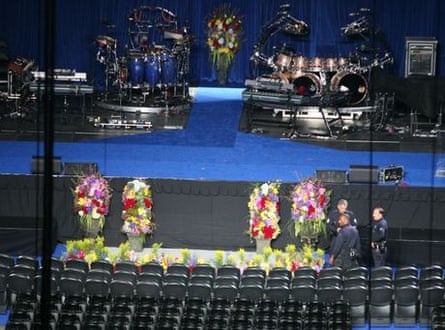Jackson memorial stage