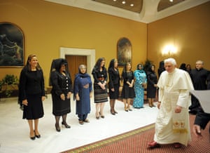 G8 summit update: The Pope meets the G8 first ladies
