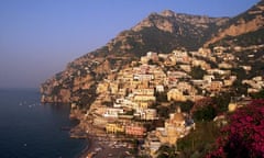 Houses along the Amalfi Coast