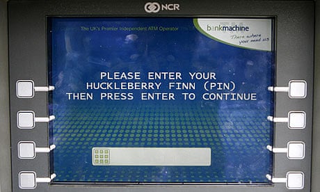 A cockney cash machine on Commercial Street, close to Spitalfields Market in east London
