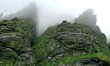 St Kilda rocky landscape