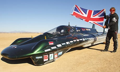 finger paint Be British steam car breaks land speed record | Transport | The Guardian