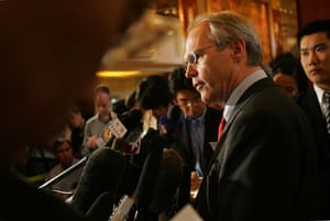Korea and the US: 2005: Christopher Hill US negotiator for the six-party talks in Beijing 