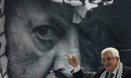 Mahmoud Abbas addresses the Fatah conference in Bethlehem