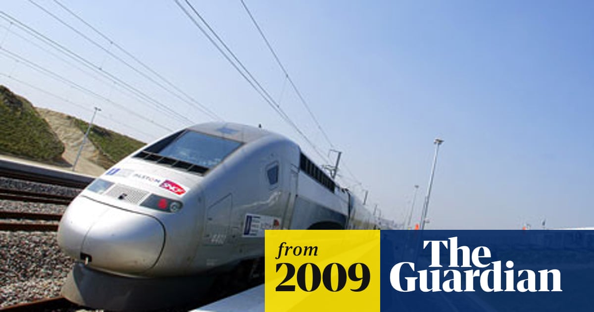High Speed Rail In France Way Out In Front And Pushing Further Ahead Rail Transport The Guardian