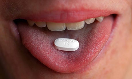 Seroxat antidepressant tablet