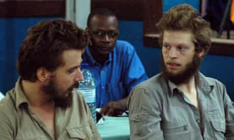 Norwegians Tjostolv Moland and Joshua French in court in Congo