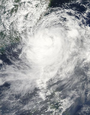 Satellite Eye on Earth: Typhoon Morakot hits Taiwan