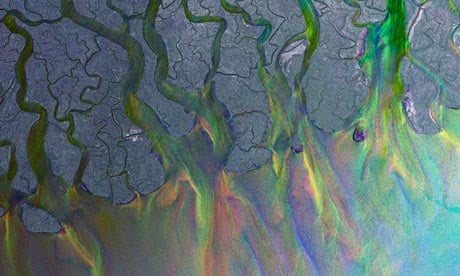 Satellite Eye on Earth: the Ganges Delta, Bangladesh and India
