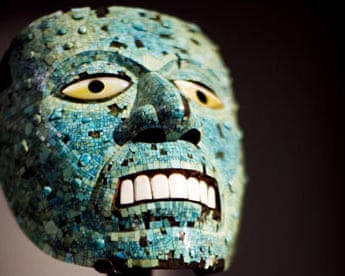 Mosaic mask of the god Tezcatlipoca