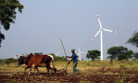 BP  India wind energy investment, Suzlon Energy windfarm in Dhule