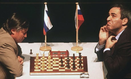 Karpov, Kasparov play 25th anniversary chess rematch