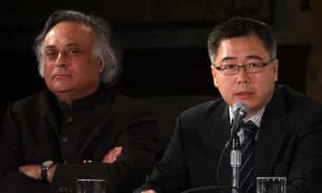 Jairam Ramesh and Su Wei attend New York climate week opening ceremonuy