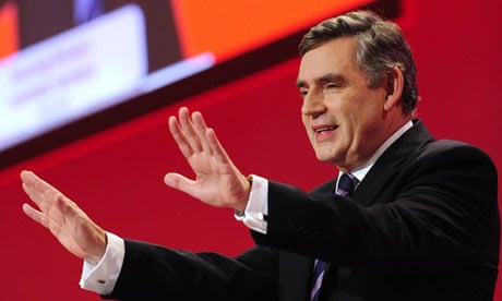 Britain's Prime Minister Gordon Brown 