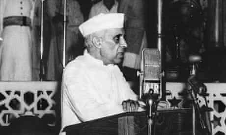 Second world war: Jawaharlal Nehru in 1947