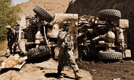 US soldiers in Wardak, Afghanistan