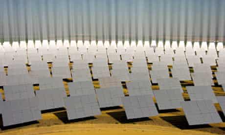 100 clean tech : solar energy plant, Sanlucar la Mayor, Spain