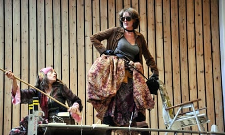 Sophie Stone and Fiona Shaw in Kushner's new translation of Brecht's Mother Courage