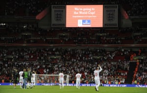 Tom Jenkins: big screen at Wembley