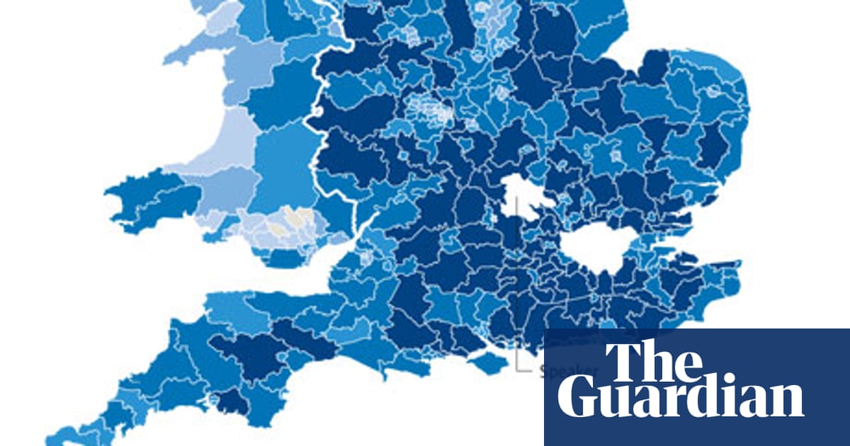 General Election 2010 The Ultimate Results Maps Uk News The Guardian
