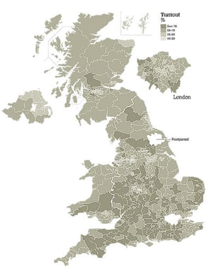 General election 2010: the ultimate results maps | News | The Guardian