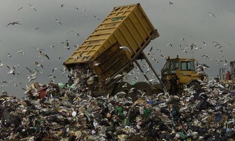 Landfill site in Mucking, Essex