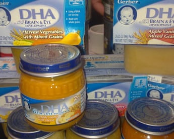 Gerber baby food