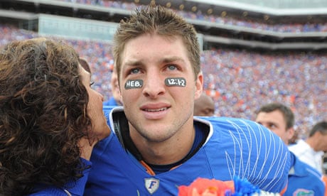 The message is out on eye black in college football and the NFL