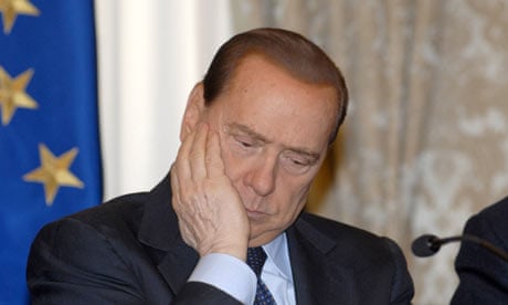 Italian prime minister Silvio Berlusconi