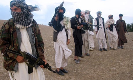 Taliban fighters in Afghanistan