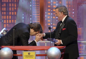 Jonathan Ross: 2009: Jonathan Ross and Terry Wogan at the British Comedy Awards