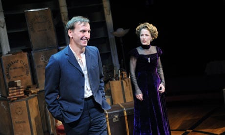 Christopher Eccleston and Gillian Anderson in A Doll's House at the Donmar Warehouse