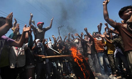 Kashmir protesters are using social media to disseminate news and views.