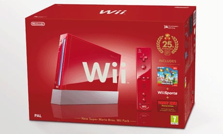 Restored Nintendo Wii Limited Edition Blue Video Game Console Home