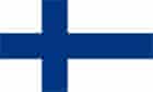 The flag of Finland