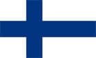 The flag of Finland