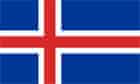 The flag of Iceland
