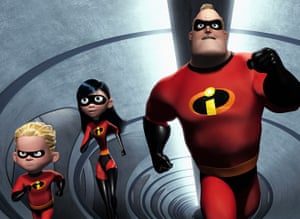 The 25 action and war: The Incredibles