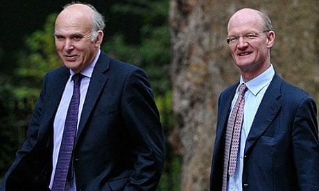 Vince Cable and David Willetts