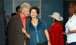 Bill Clinton and Alex Sink