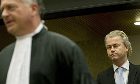 Dutch anti-Islam politician Geert Wilders in court
