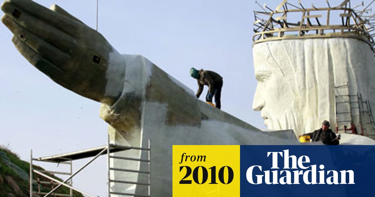 Jesus Christ Statue In Smalltown Poland Bids To Rival Rio S Redeemer Poland The Guardian