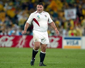 2003 RWC winners: Jason Leonard during the 2003 Rugby World Cup final