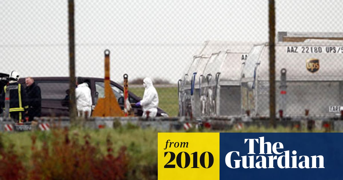 Package Bomb Could Have Blown Up Cargo Plane Cargo Plane Bomb Plot The Guardian