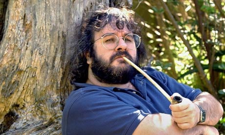 Peter Jackson relaxing in New Zealand after filming The Lord of the Rings