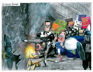 13.11.10: Martin Rowson on the protests against student fees